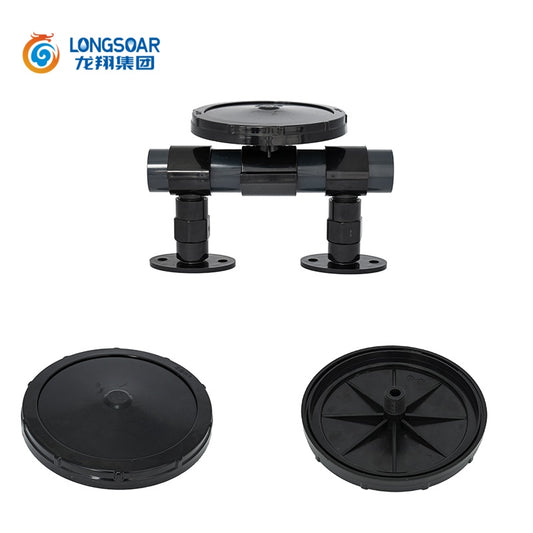 Complete Disc Diffuser Aeration System Full Set Disc Aerator With Air Pipe Fittings For Wastewater Treatment Plant Aeration Tank