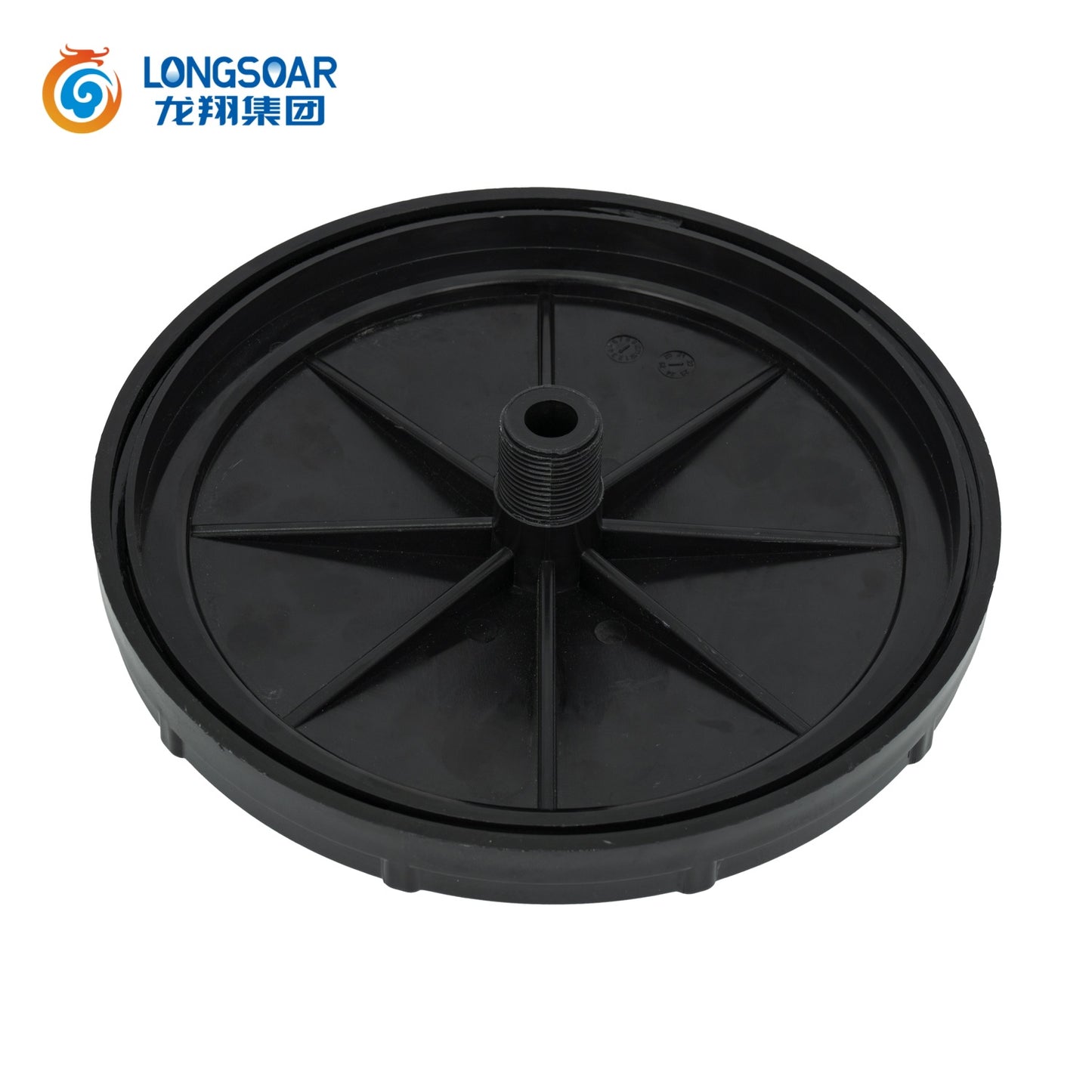 Low Noise Disc Diffuser Aeration Assembly Stable Bubble Output Disc Air Aerator For Small Scale Sewage Purification Station